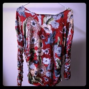 Guess floral blouse